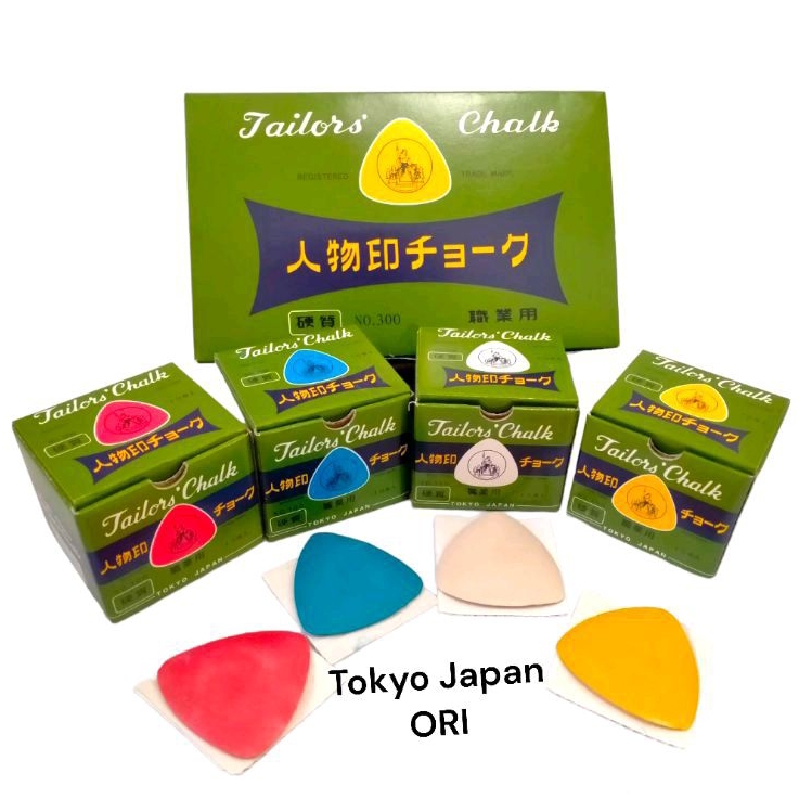 [1pcs] KAPUR JEPANG KAPUR TAILOR CHALK TOKYO JAPAN ORI KUALITAS PREMIUM  KAPUR JAHIT