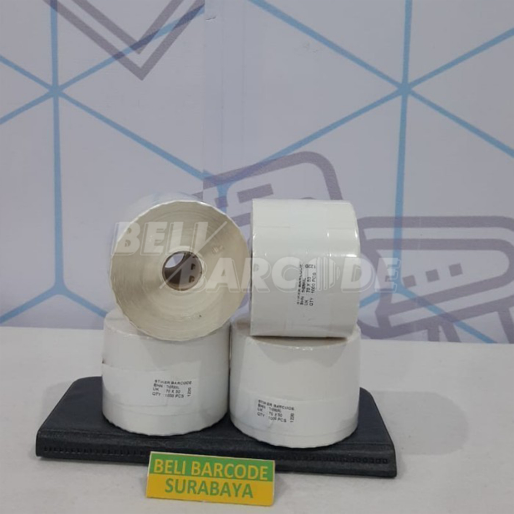 Label Thermal 70 x 50 / 70x50 mm / 70x50mm 1 Line 1000pcs Resi