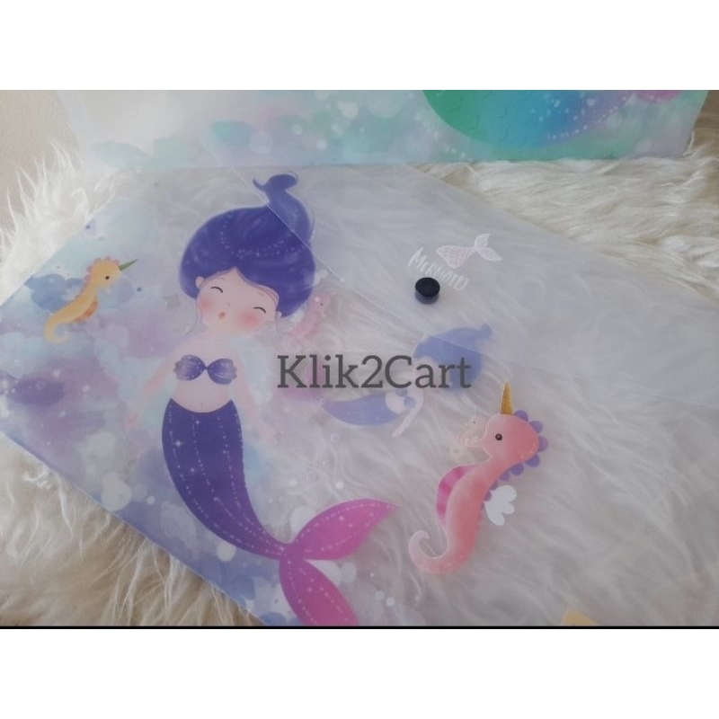

Map kancing folio fancy ecer / map sekolah lucu