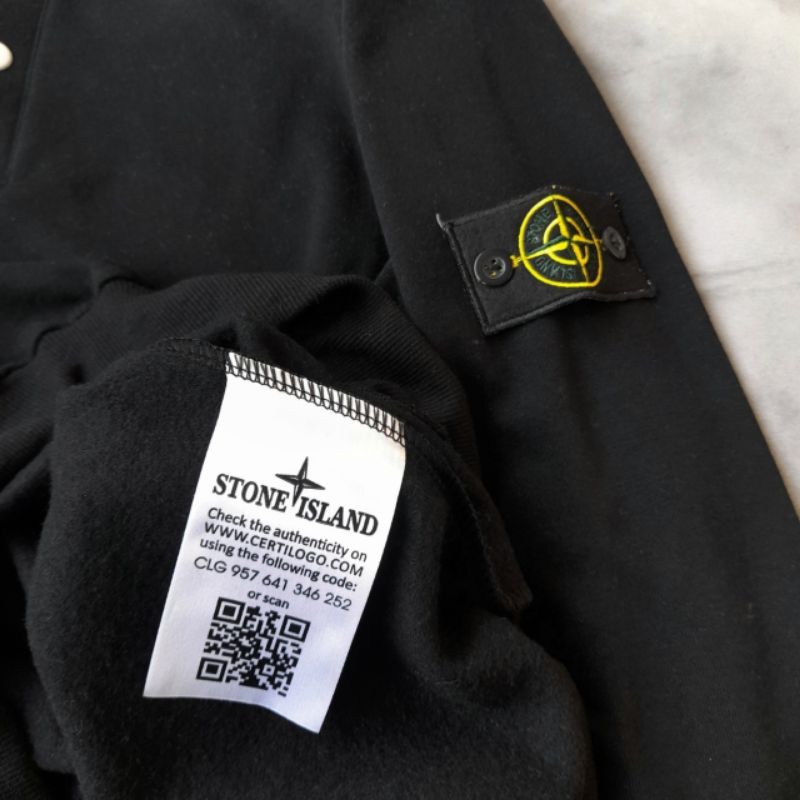 JAKET SWEATER RUGBY HALFZIP STONE ISLAND - JAKET VIRAL WELL