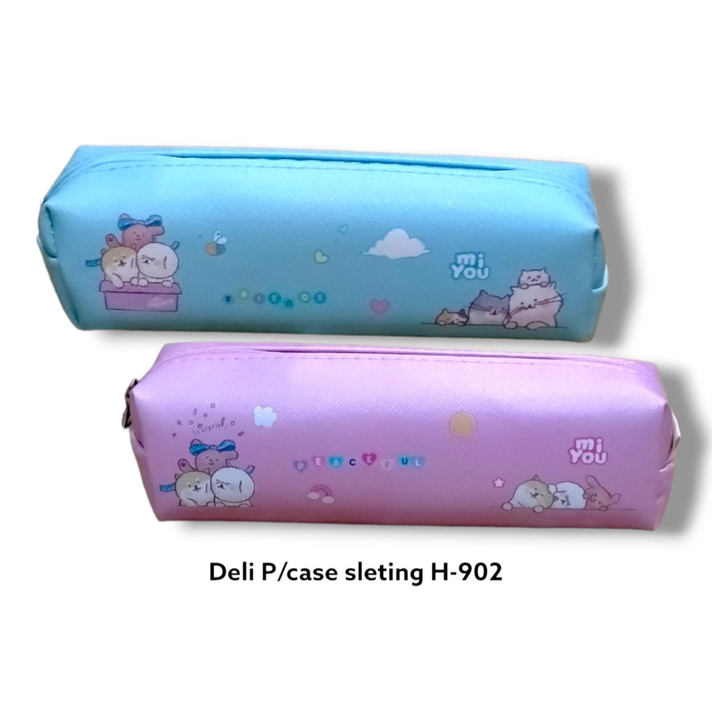 

TEMPAT PENSIL DOMPET PEN CASE SLETING KAIN DELI H-902