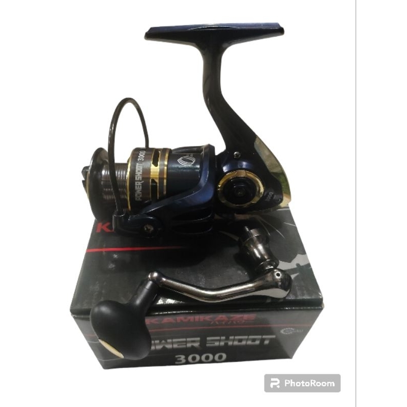 reel power handle kamikaze power shoot 3000