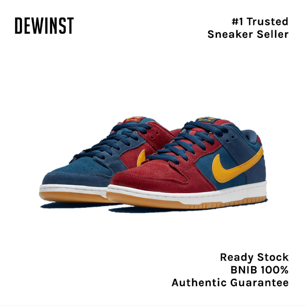 SB Dunk Low Pro Barcelona BNIB RESMI ORIGINAL