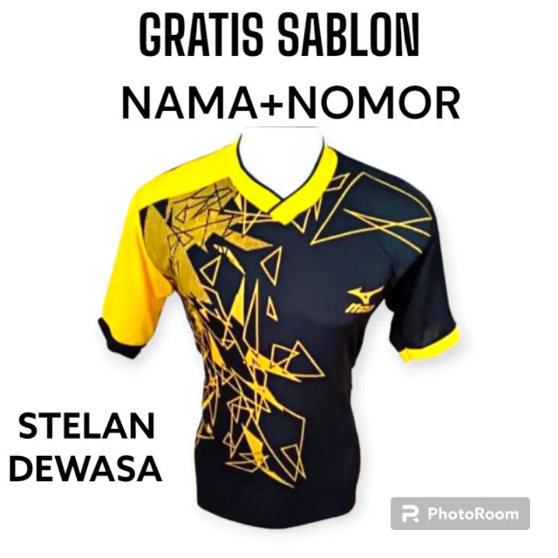 GRATIS SABLON NAMA DAN NOMOR PUNGGUNG PAKAIAN OLAHRAGA DEWASA BAJU BOLA DEWASA JERSEY DEWASA