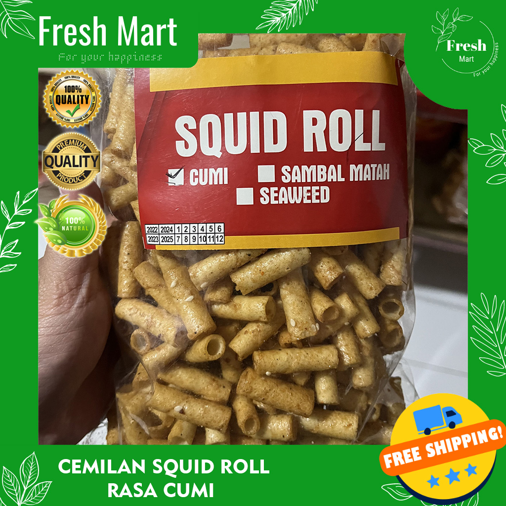 

CAMILAN SQUID ROLL RASA CUMI 250GR ENAK BANGET!!!