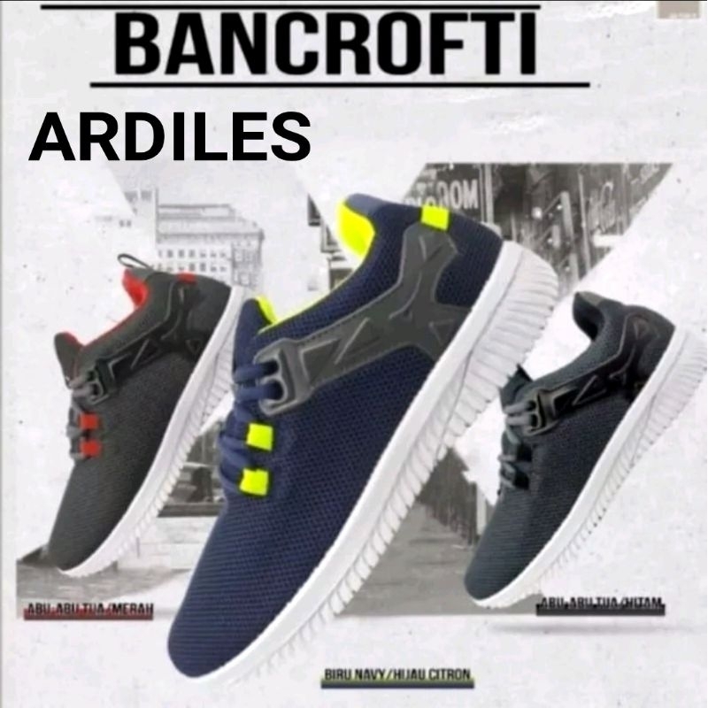 SEPATU ARDILES KINTORE BANCROFTI CASUAL SEKOLAH, KULIAH, KERJA, TRAVELING