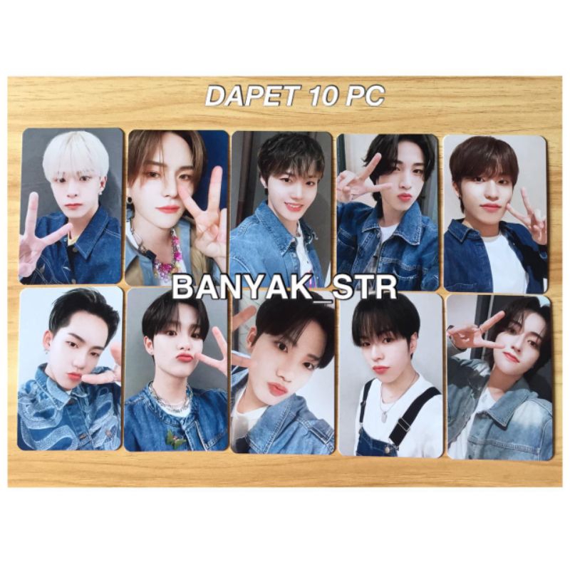 [READY STOCK] 10 PHOTOCARD TREASURE SELCA / 10 PHOTOCARD ASAHI HARUTO JUNKYU JIHOON HYUNSUK JAEHYUK 