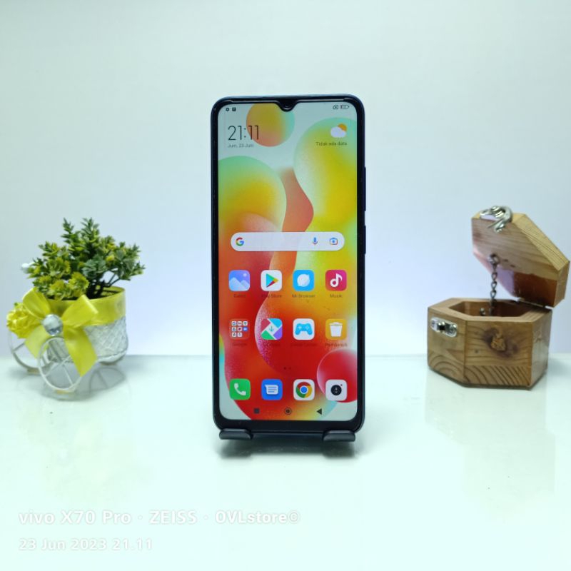 XIAOMI REDMI 12c RAM 4/128 SECOND RAM 4 GB MEMORI INTERNAL 128GB HP BEKAS