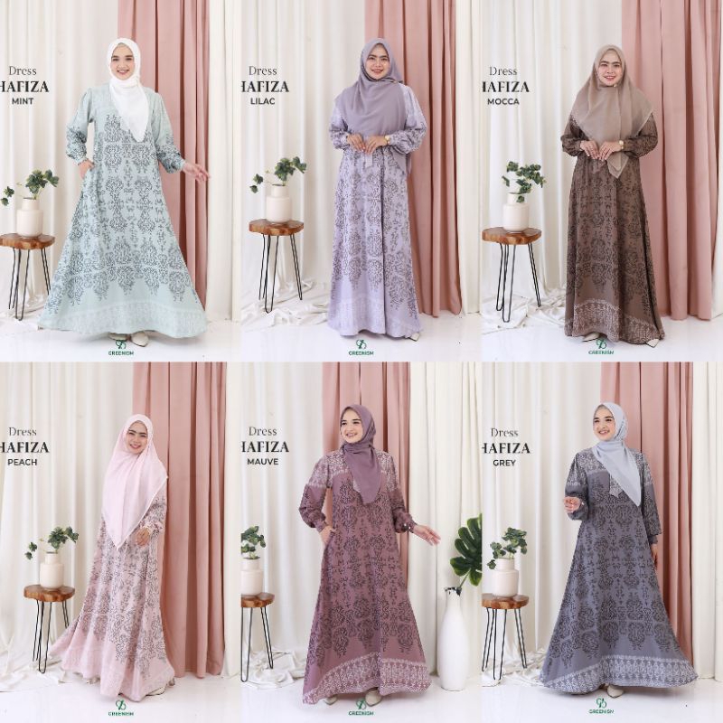 GREENISM/HAFIZA DRESS BY GREENISM/HAFIZA SERIES DRESS GREENISM/GAMIS BY GREENISM/DRESS BY GREENISM/H