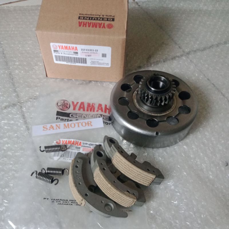 Mangkok Ganda Kopling Plus Kampas Ganda Jupiter MX Old Kualitas ORI.