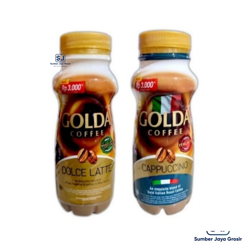 

GOLDA COFFE RASA DOLCE LATTE/COFFE CAPPUCINO 200 ML/PCS