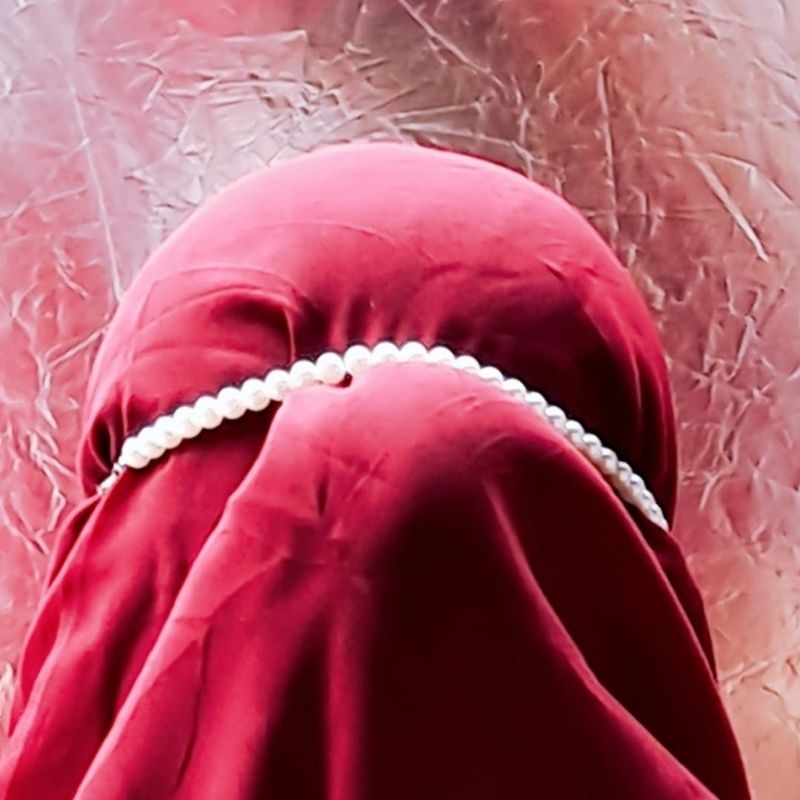pengait Masker mutiara Hijab / Pengait Masker strap masker