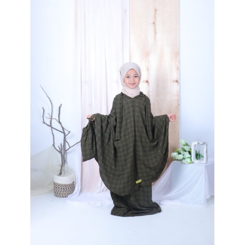 Mukenah uragiri | mukenah junior anak