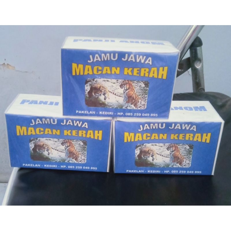 Jamu Macan Kerah 3 box