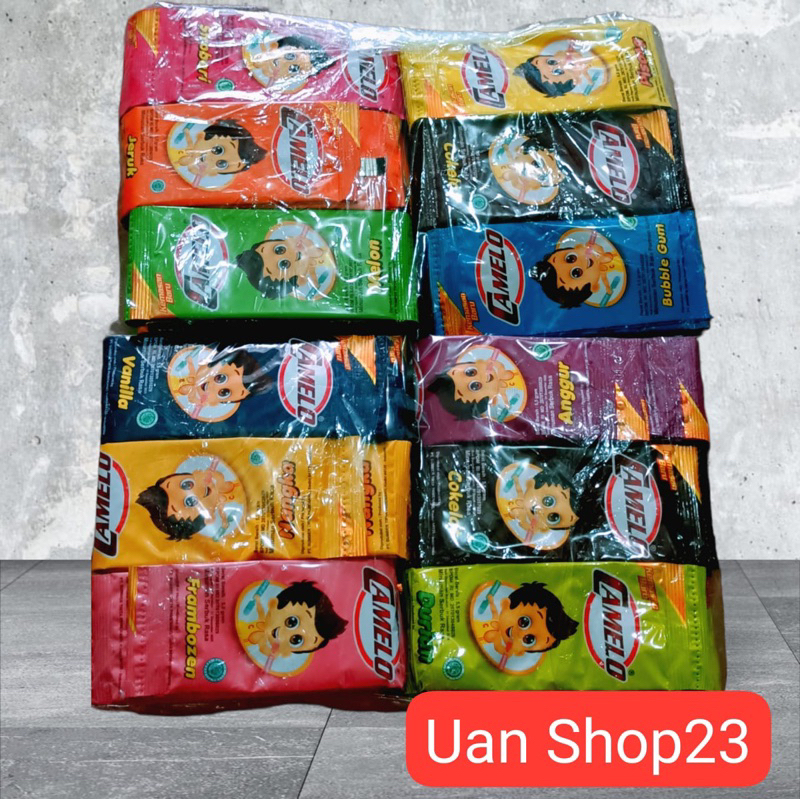

Bubuk Es Inject Camelo 240pcs Mix
