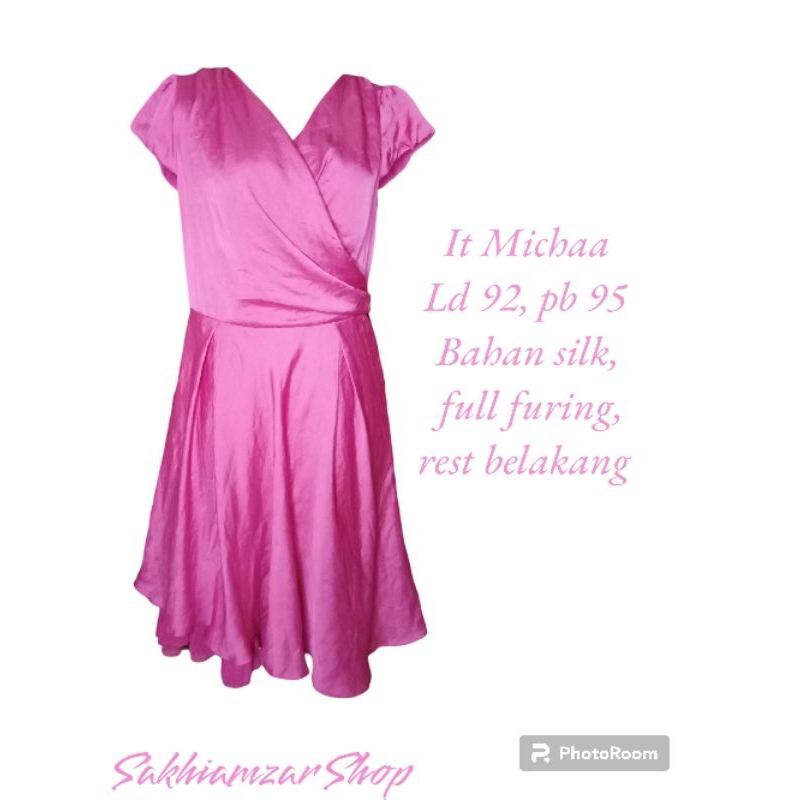 Sakhiamzar Shop Pre Loved Dress gaun IT MICHAA