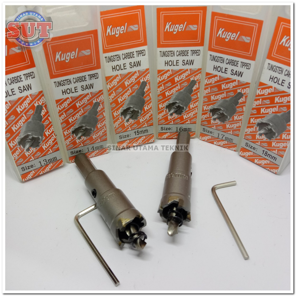 Holesaw TCT  40mm Bor Besi Hole Saw Pelubang Besi Holesaw Besi Keras