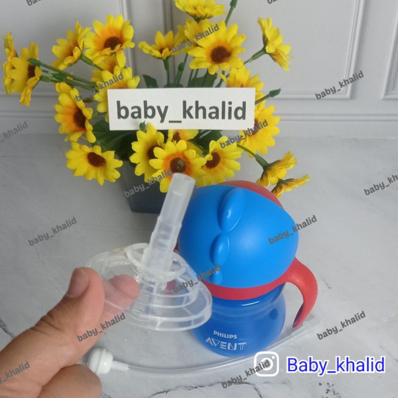 sedotan Pengganti Untuk Avent Bendy / Avent Training Cup Straw