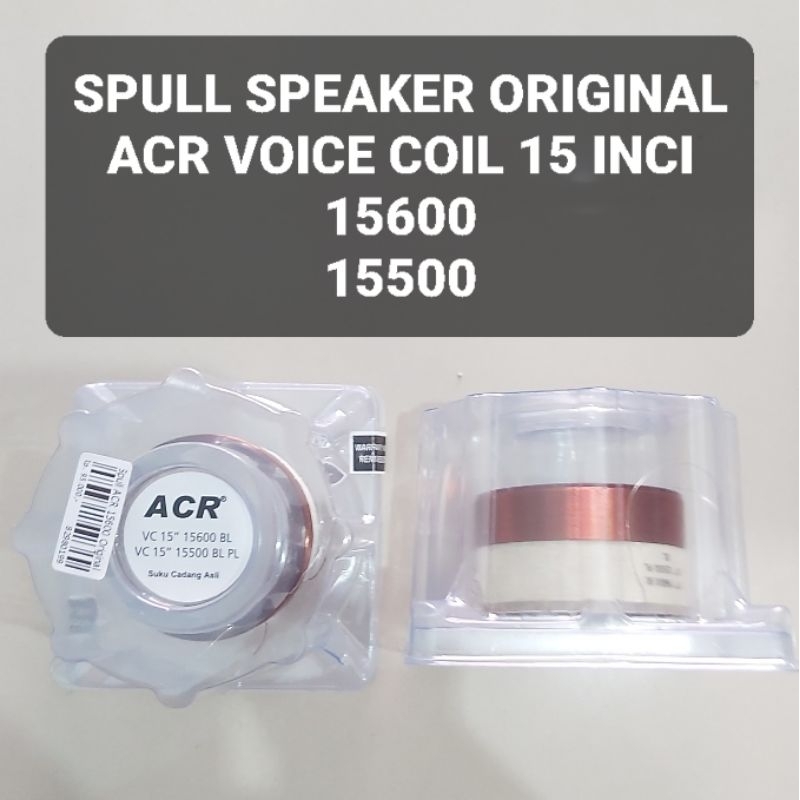 Spull Speaker ACR 15600 15500 Original Voice Coil Spul Spool Spoll