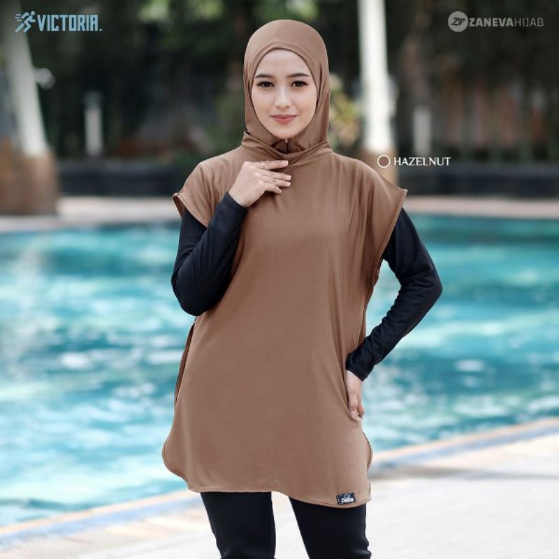 Hijab Rompi Wanita Olahraga / Rompi Olahraga Wanita Muslimah / Rompi Kerudung Olahraga Wanita