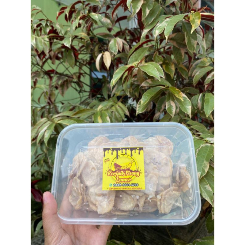 

keripik pisang lumer varian tiramisu