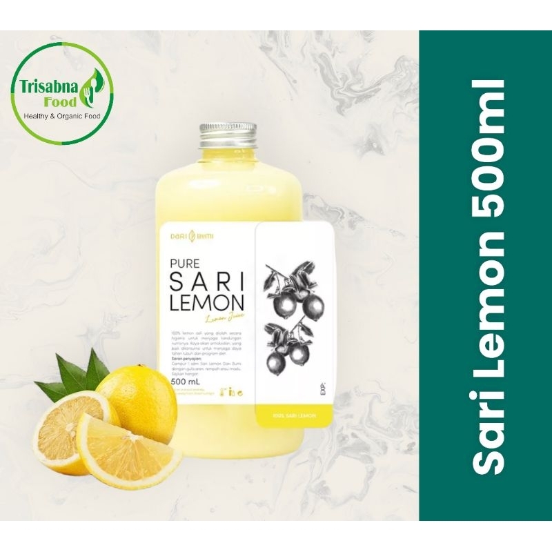 

Sari Lemon Murni 500ml - Dari Bumi