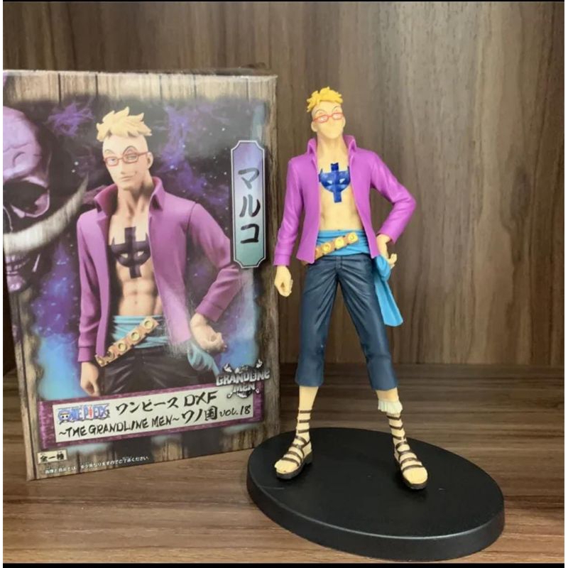 Figure One Piece DXF Marco The Grandline Men Mainan Miniatur Pajangan