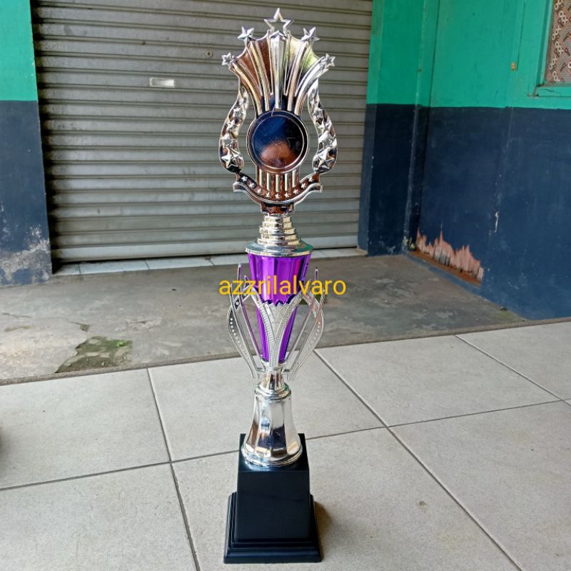 Piala 102 F.03 silver Satuan Tinggi 50cm