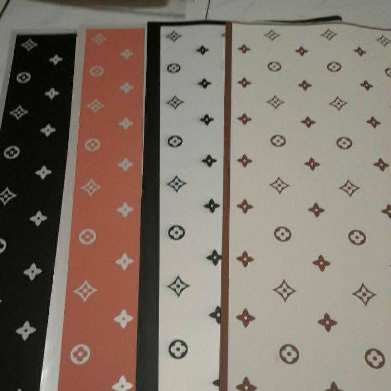 

kertas buket bunga/ kertas cellophane motif Lv