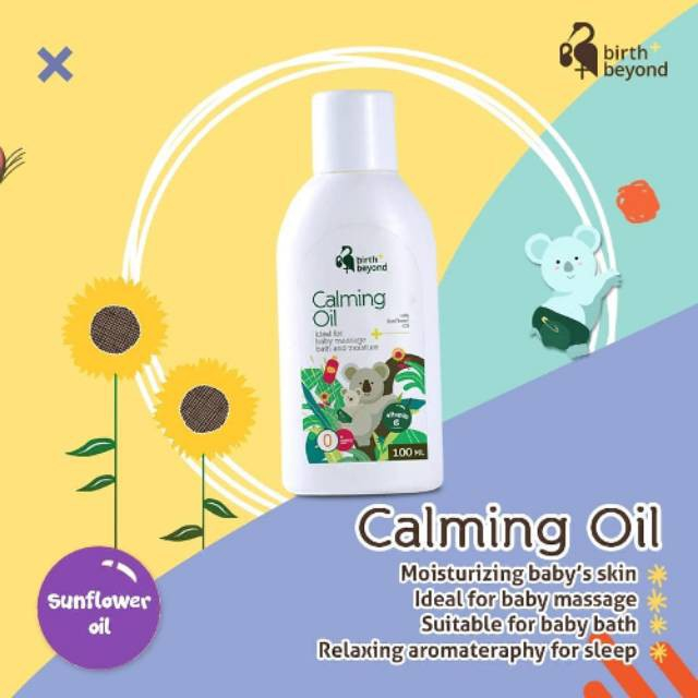 Birth Beyond Calming Oil 100ml Bantu Bayi Tidur Lebih Nyenyak