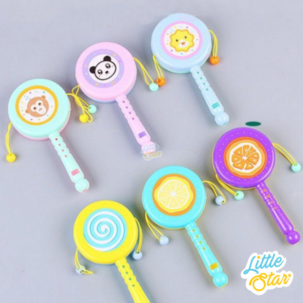 Mainan Anak Tongkat Gengam Ajaib Rattle Stick Mainan Bayi