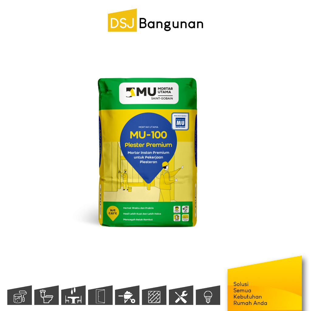 Mortar Utama MU-100 Plester Premium