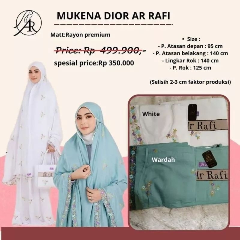 MUKENA DIOR AR RAFI