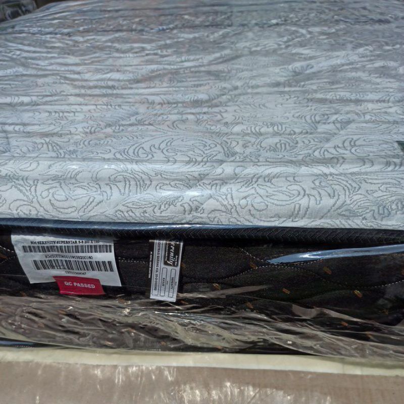 KASUR SPRINGBED ELITE SERENITY SUPERIOR 160 180 X 200 BANDUNG / DIVAN SANDARAN ELITE SPRINGBED AST