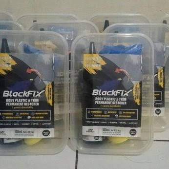 Black Fix | Penghitam Body Plastik Motor dan Mobil (100ml)