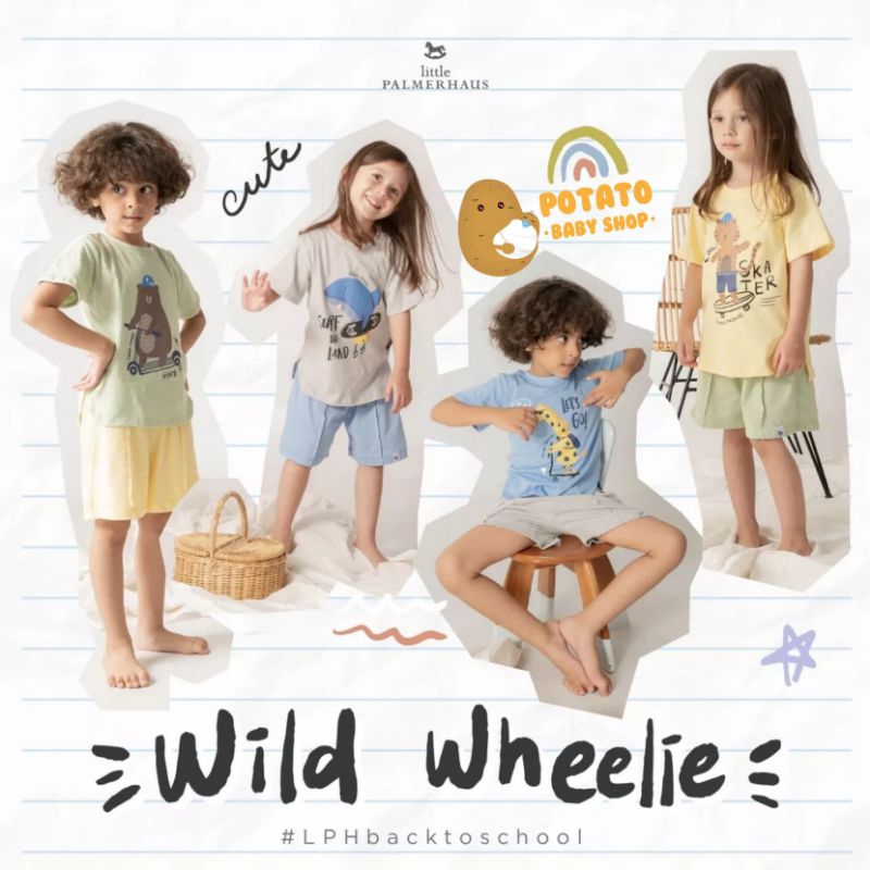 Little Palmerhaus Wild Wheelie 1Year s/d 6 Years - Setelan Anak