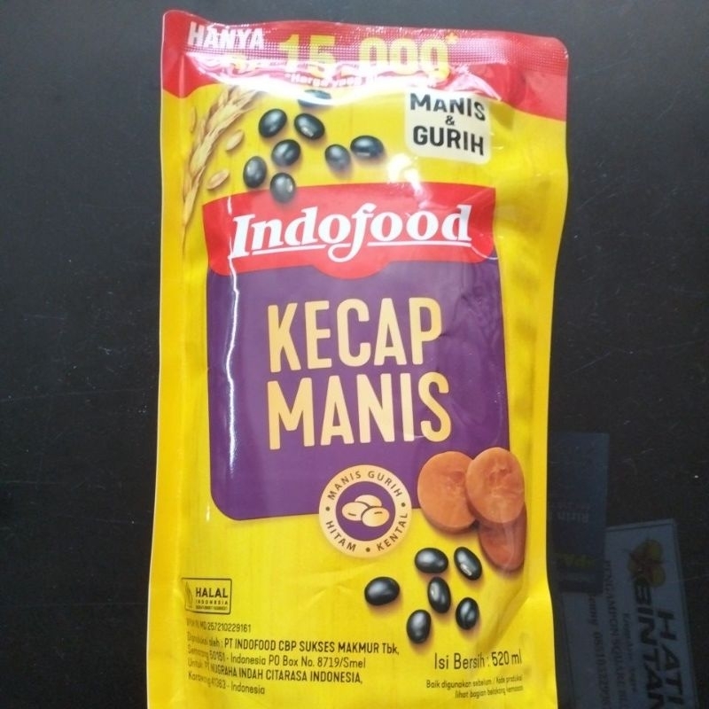 

Kecap indofood 520ml