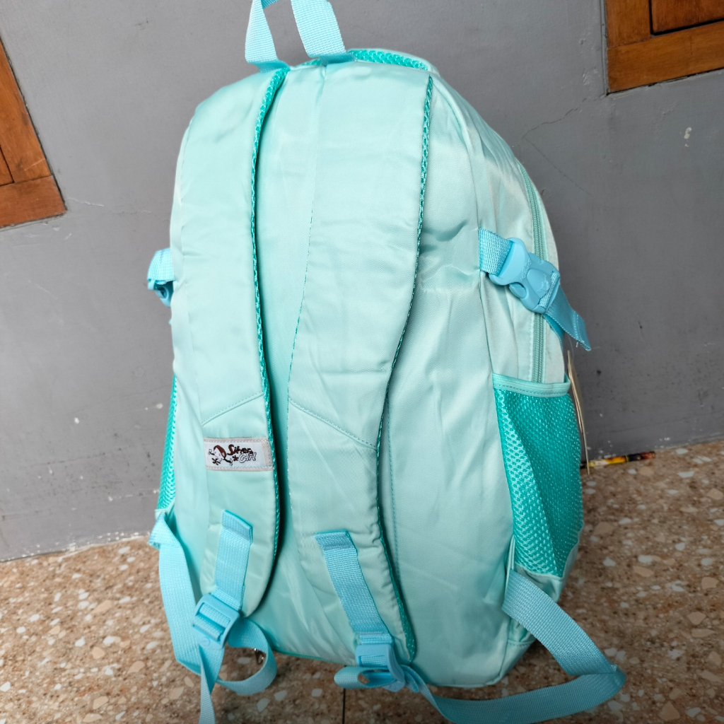 Tas Ransel Backpack Sekolah Anak Perempuan Silver Girl Original Swan