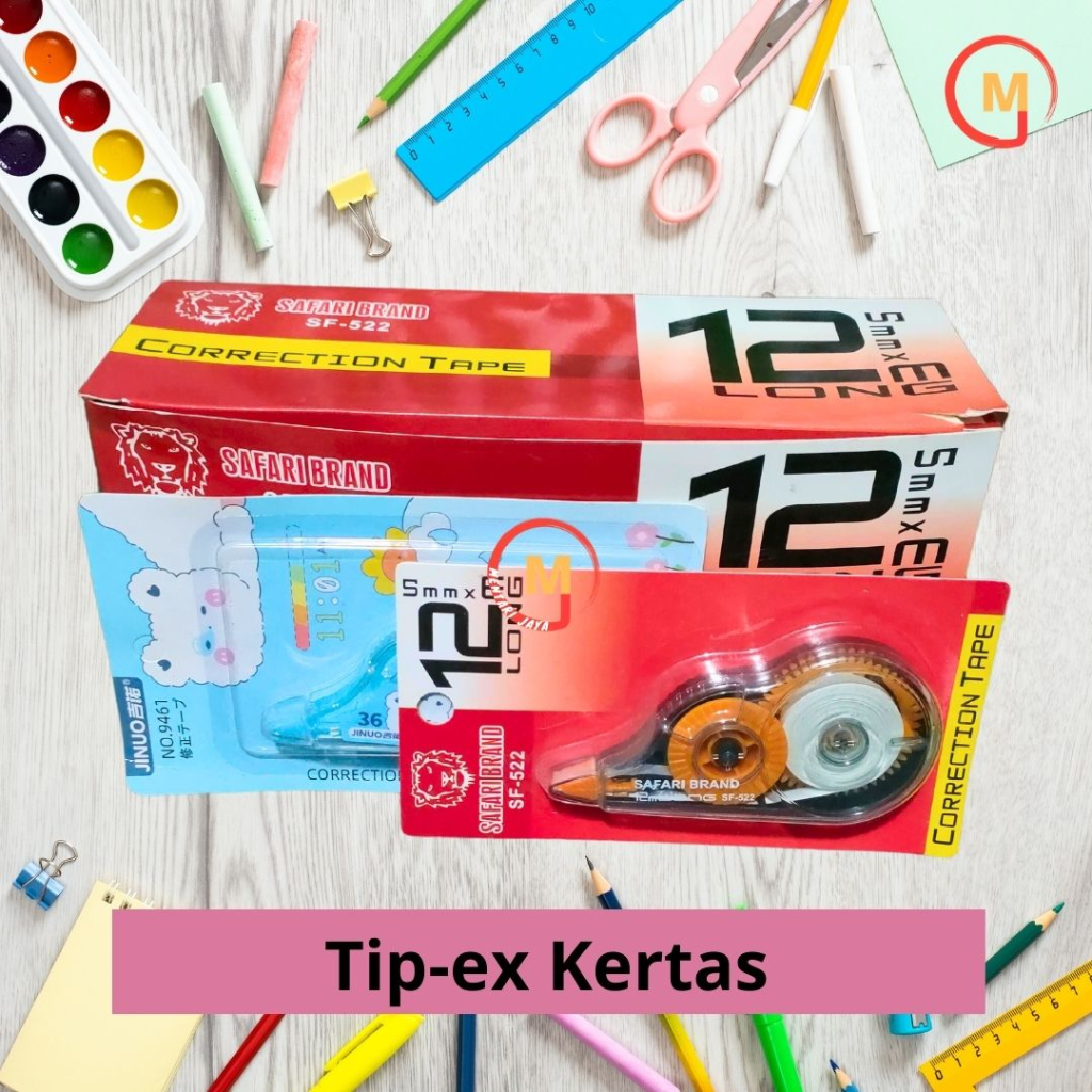 

Tipe-x Kertas/ Correction Tape Kertas