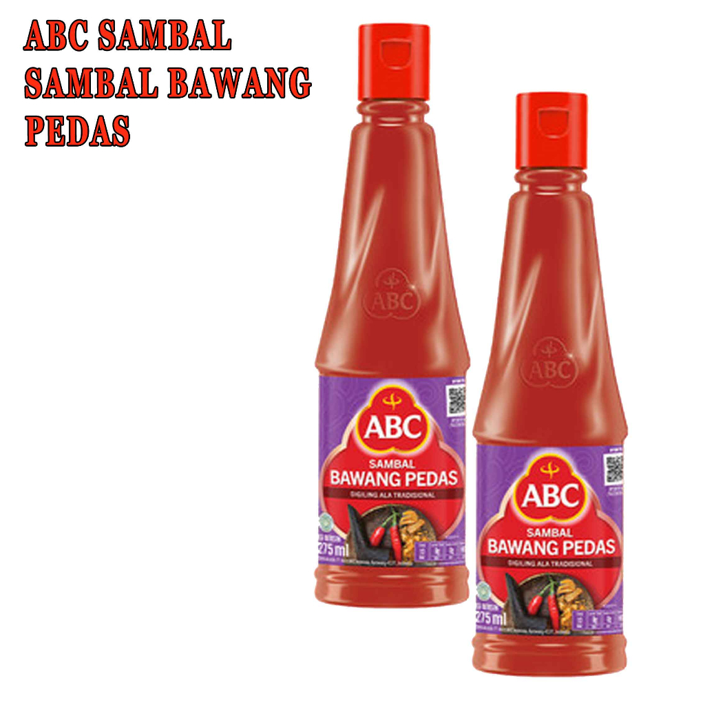 Sambel Bawang Pedas * ABC Sambal * Sambal Hot * 275ml