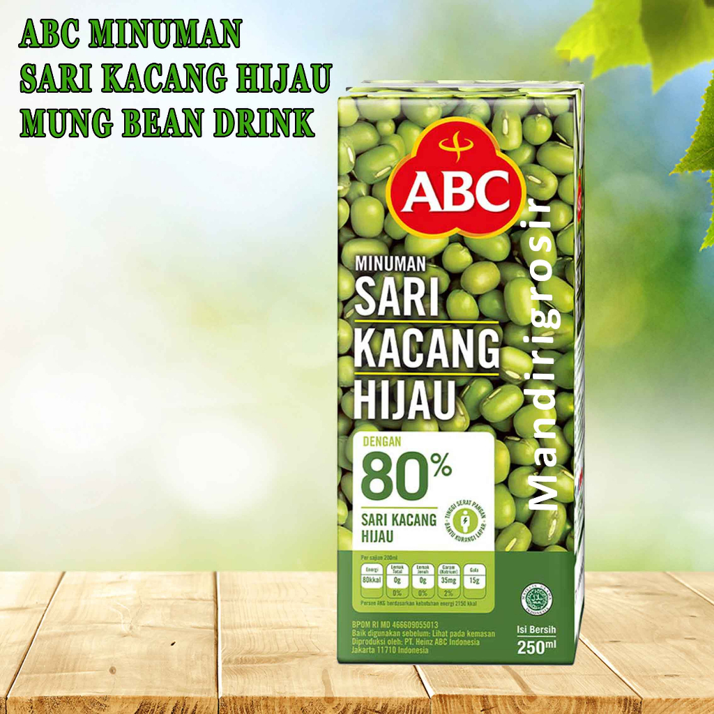 Minuman kacang Hijau * ABC Sari Kacang Hijau * Mung Bean Drink