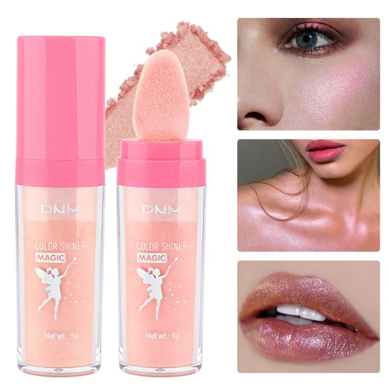 DNM Original Powder Body Glitter Highlighter Shimmer Eyeshadow Blusher Hair Contouring