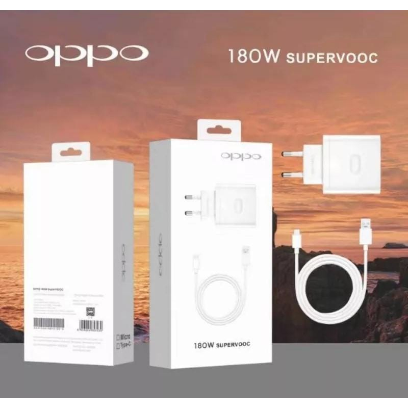 Charger OPPO 180W USB MICRO 1USB SUPER VOOC Casan OPPO 180W USB Android MICRO SUPERVOOC