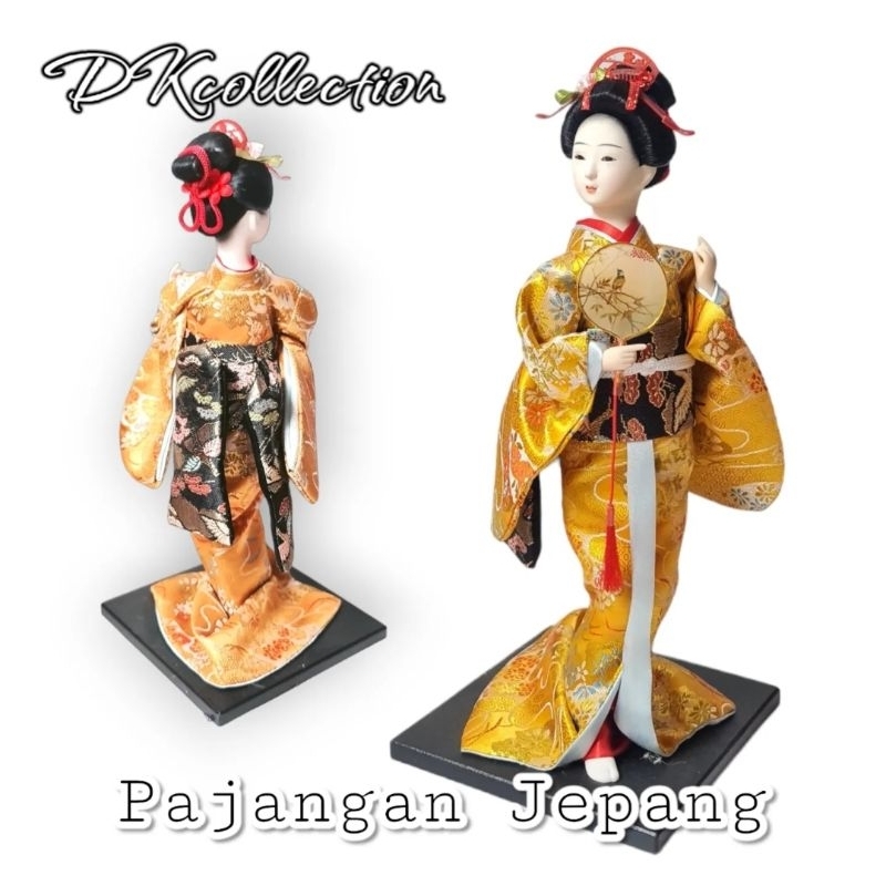 patung pajangan geisha jepang pajangan patung geisha souvenir jepang