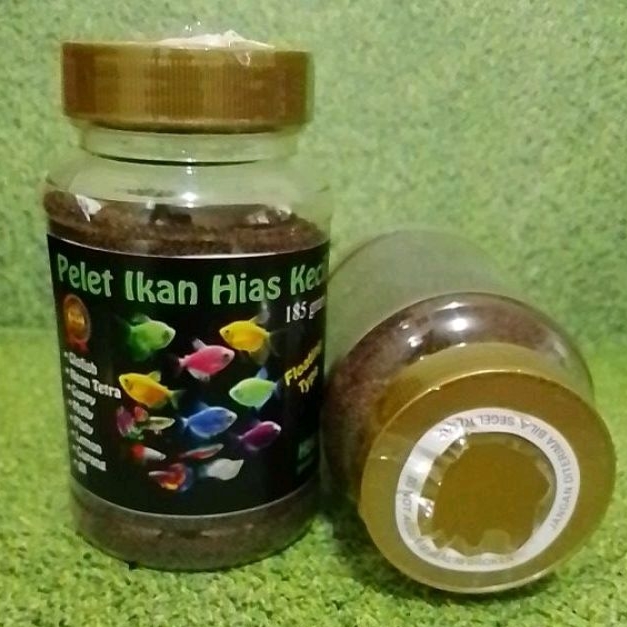 Pakan Ikan Hias Kecil GLOWFISH,CUPANG,GUPPY,NEON (185 gram) HBK PRODUCT