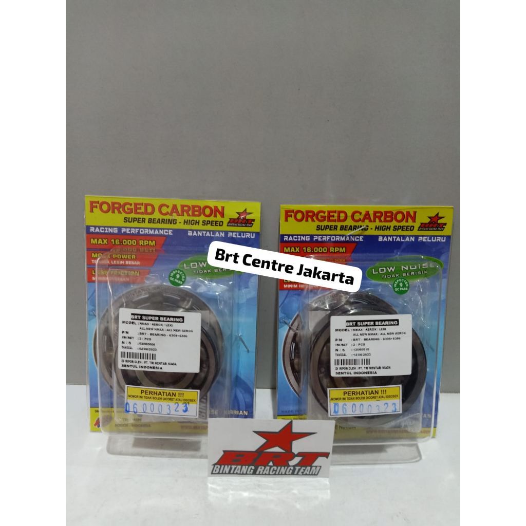 BEARING LAHER KRUK AS BRT RACING YAMAHA NMAX OLD NEW AEROX LEXI TIGER