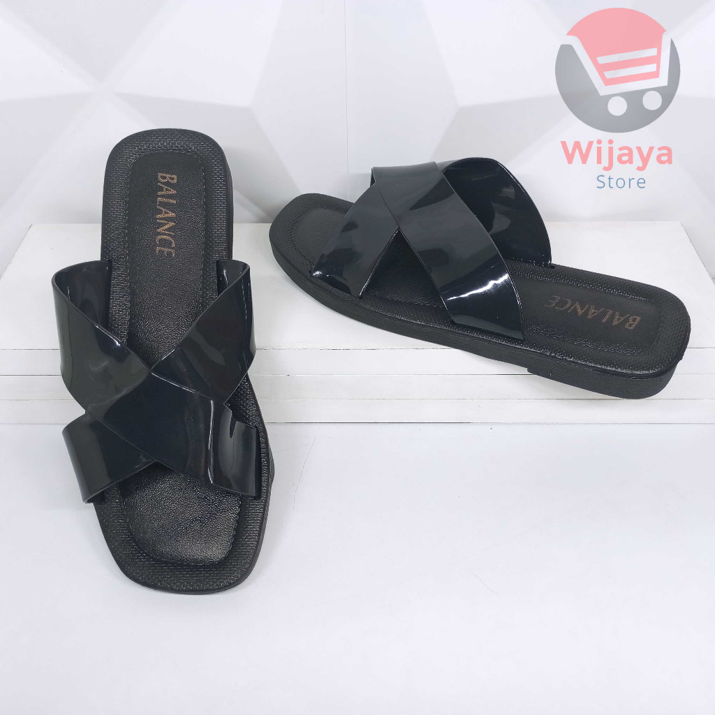 Sandal BALANCE 1246 Sendal Jelly Slop Wanita Import Cewek Perempuan