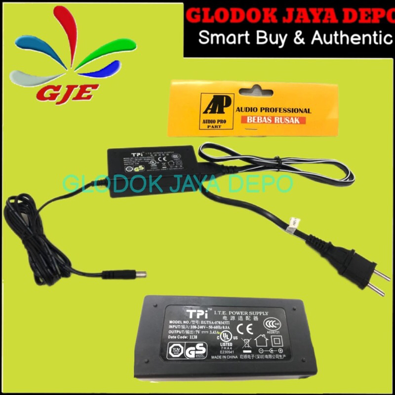 ADAPTOR ORIGINAL 3,43A 7VOLT TPI