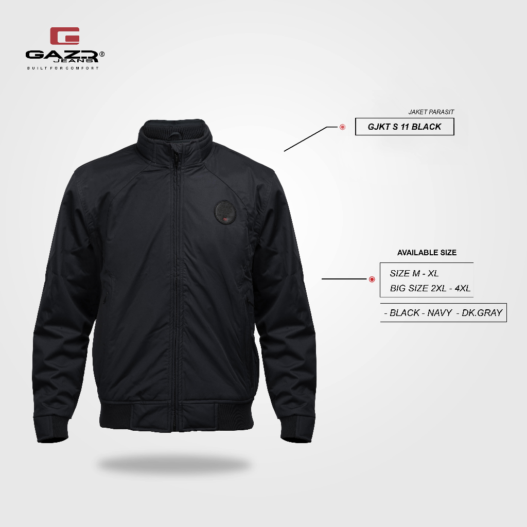 JAKET PARASIT STANDART GAZR JEANS GJKTS11