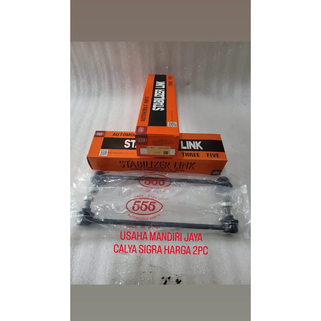 LINK STABILIZER 555 JP CALYA SIGRA HARGA 1SET 2PC 48820-BZ060